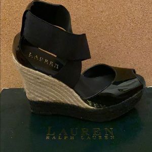 Lauren Ralph Lauren espadrille sandals, size 5B